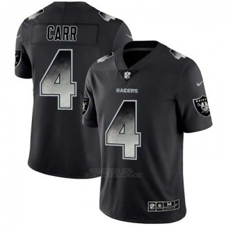 Camiseta NFL Limited Las Vegas Raiders Carr Smoke Fashion Negro