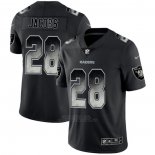 Camiseta NFL Limited Las Vegas Raiders Jacobs Smoke Fashion Negro
