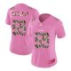 Camiseta NFL Limited Mujer Carolina Panthers 59 Luke Kuechly Rosa 2017 Vapor Untouchable