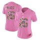 Camiseta NFL Limited Mujer New York Giants 26 Saquon Barkley Rosa 2017 Vapor Untouchable
