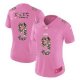 Camiseta NFL Limited Mujer Philadelphia Eagles 9 Nick Foles Rosa 2017 Vapor Untouchable