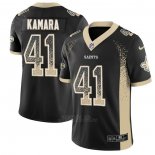 Camiseta NFL Limited New Orleans Saints Kamara Rush Drift Fashion Negro