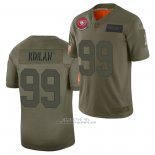 Camiseta NFL Limited San Francisco 49ers Javon Kinlaw 2019 Salute To Service Verde