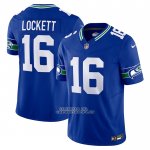 Camiseta NFL Limited Seattle Seahawks Tyler Lockett Vapor F.U.S.E. Azul2