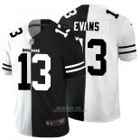 Camiseta NFL Limited Tampa Bay Buccaneers Evans White Black Split