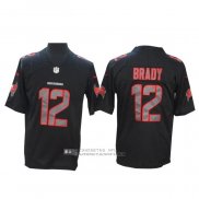 Camiseta NFL Limited Tampa Bay Buccaneers Tom Brady Black Impact