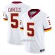 Camiseta NFL Limited Washington Commanders Jayden Daniels Vapor F.U.S.E. Cosido Blanco