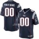 Camiseta NFL Replica New England Patriots Personalizada Azul