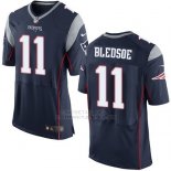 Camiseta New England Patriots Bledsoe Profundo Azul Nike Elite NFL Hombre