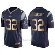 Camiseta New England Patriots Mccourty Profundo Azul Nike Gold Game NFL Hombre