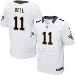 Camiseta New Orleans Saints Bell Blanco 2016 Nike Elite NFL Hombre