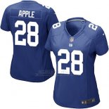 Camiseta New York Giants Apple Azul Nike Game NFL Mujer
