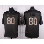 Camiseta New York Giants Cruz Apagado Gris Nike Anthracite Salute To Service NFL Hombre