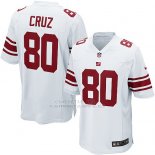 Camiseta New York Giants Cruz Blanco Nike Game NFL Nino