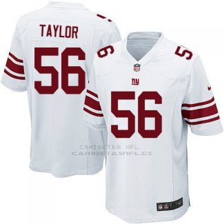 Camiseta New York Giants Taylor Blanco Nike Game NFL Hombre