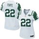 Camiseta New York Jets Forte Blanco Nike Game NFL Mujer
