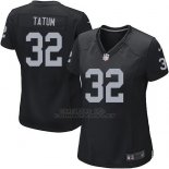 Camiseta Oakland Raiders Tatum Negro Nike Game NFL Mujer