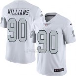 Camiseta Oakland Raiders Williams Blanco Nike Legend NFL Hombre
