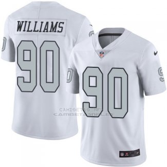Camiseta Oakland Raiders Williams Blanco Nike Legend NFL Hombre