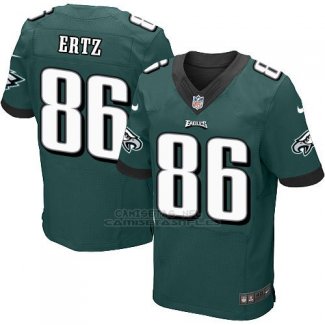 Camiseta Philadelphia Eagles Ertz Verde Nike Elite NFL Oscuro Hombre