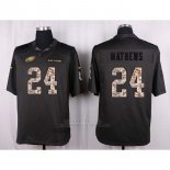 Camiseta Philadelphia Eagles Mathews Apagado Gris Nike Anthracite Salute To Service NFL Hombre