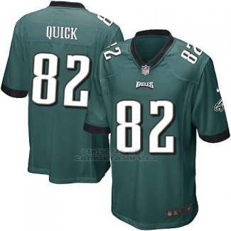 Camiseta Philadelphia Eagles Quick Verde Nike Game NFL Oscuro Hombre