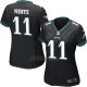 Camiseta Philadelphia Eagles Wentz Negro Nike Game NFL Mujer