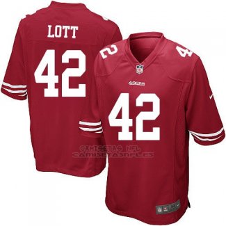 Camiseta San Francisco 49ers Lott Rojo Nike Game NFL Hombre