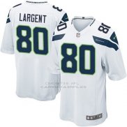 Camiseta Seattle Seahawks Largent Blanco Nike Game NFL Nino