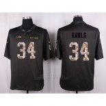 Camiseta Seattle Seahawks Rawls Apagado Gris Nike Anthracite Salute To Service NFL Hombre