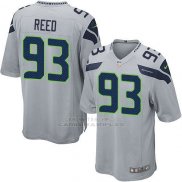Camiseta Seattle Seahawks Reed Gris Nike Game NFL Hombre