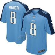 Camiseta Tennessee Titans Mariota Azul Nike Game NFL Nino