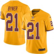 Camiseta Washington Commanders Byner Amarillo Nike Legend NFL Hombre