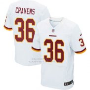 Camiseta Washington Commanders Cravens Blanco Nike Elite NFL Hombre