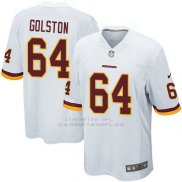 Camiseta Washington Commanders Golston Blanco Nike Game NFL Hombre