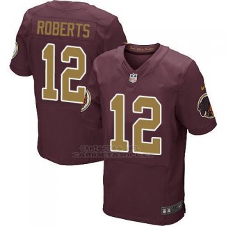 Camiseta Washington Commanders Roberts Apagado Rojo Nike Elite NFL Hombre