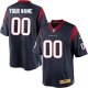 Camiseta Houston Texans Profundo Azul Hombre Nike Gold Elite NFL