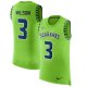 Camisetas Sin Mangas NFL Limited Hombre Seattle Seahawks 3 Wilson Verde