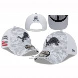 Gorra Detroit Lions Adjustable 9FORTY Blanco