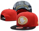 Gorra NFL San Francisco 49ers Rojo Gold Negro