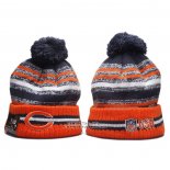 Gorro Beanie Chicago Bears Gris Naranja