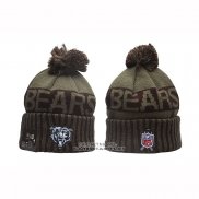 Gorro Beanie Chicago Bears New Era Verde Militar
