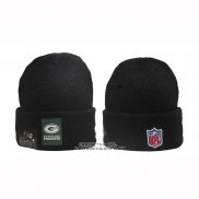 Gorro Beanie Green Bay Packers New Era Negro