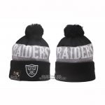 Gorro Beanie Las Vegas Raiders New Era Sideline Negro Gris1