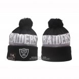Gorro Beanie Las Vegas Raiders New Era Sideline Negro Gris1
