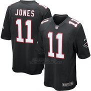 Camiseta Atlanta Falcons Jones Negro Nike Game NFL Hombre
