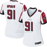 Camiseta Atlanta Falcons Upshaw Blanco Nike Game NFL Mujer