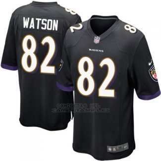 Camiseta Baltimore Ravens Watson Negro Nike Game NFL Nino