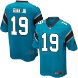 Camiseta Carolina Panthers Ginn Jr Lago Azul Nike Game NFL Nino