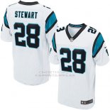 Camiseta Carolina Panthers Stewart Blanco Nike Elite NFL Hombre